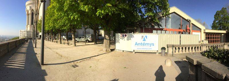 Antemys - Lyon Fourvière reconstruction esplanade
