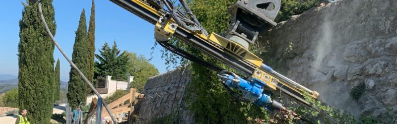 Soutènement à La Garde-Adhémar